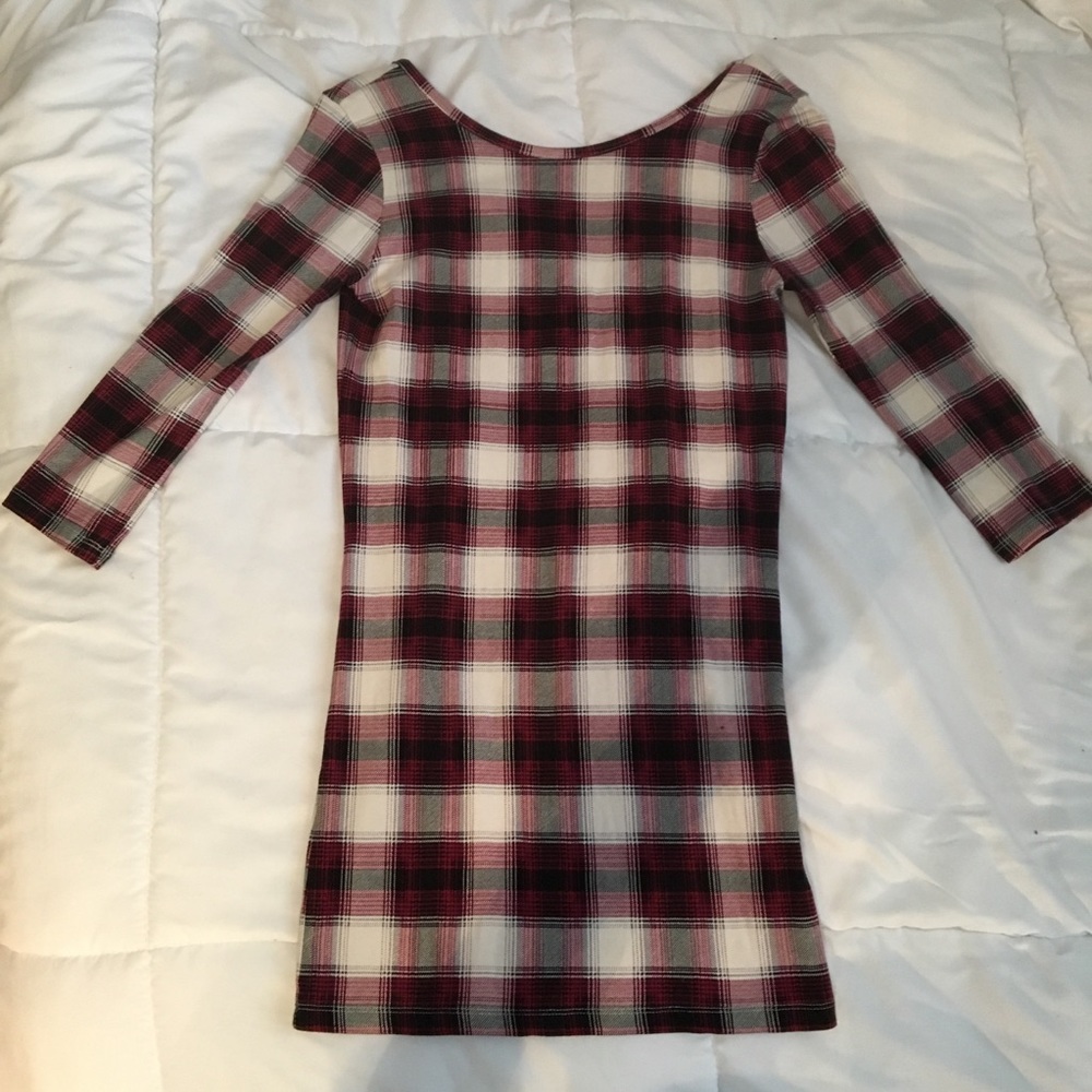 Red Plaid Dress